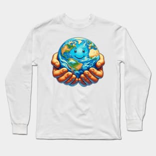 International Peace on Earth - Earth Day Long Sleeve T-Shirt